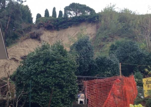 Due morti sotto una frana a Cerro di Laveno (inserita in galleria)