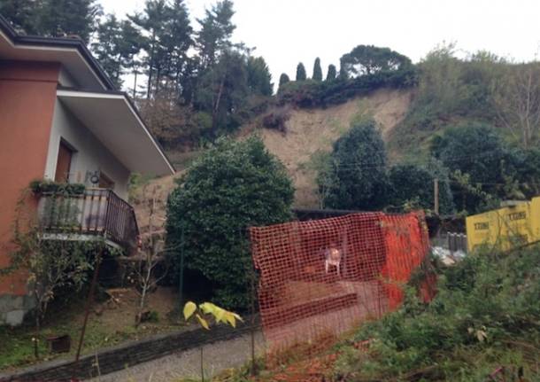 Due morti sotto una frana a Cerro di Laveno (inserita in galleria)