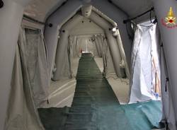 Esercitazione anti terremoto alla Schiranna (inserita in galleria)