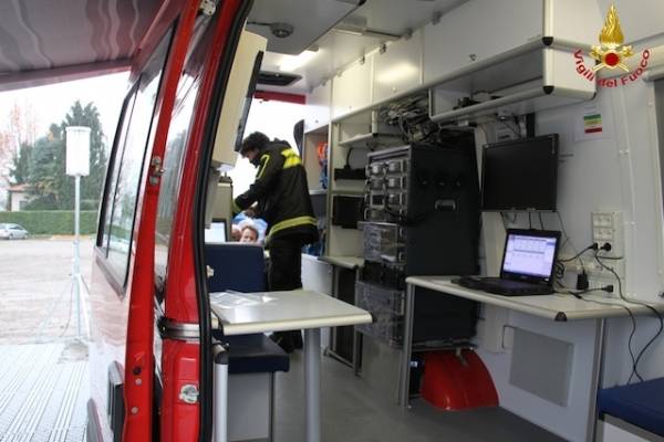 L'esercitazione alla Schiranna (inserita in galleria)