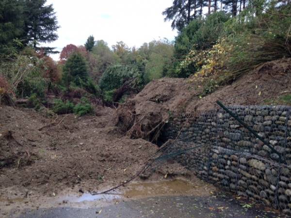 La frana di Cerro (inserita in galleria)