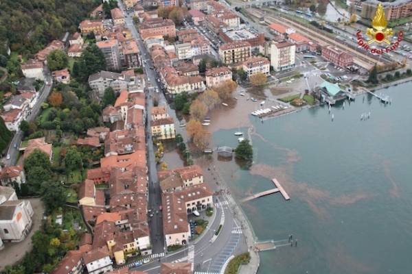 Laveno dall'alto (inserita in galleria)