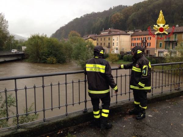 Maltempo, tanto lavoro per i vigili del fuoco (inserita in galleria)