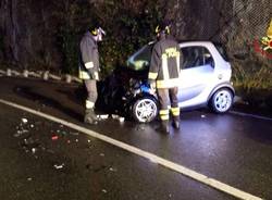 Scontro tra automobili Maccagno con Pino e Veddasca (inserita in galleria)