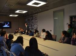 Studenti in visita alla Yamamay (inserita in galleria)