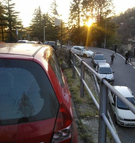 due ore di coda al Sacro Monte (per gallerie fotografiche)