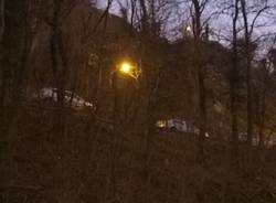 Due ore di coda al Sacro Monte per il taglio di una pianta (inserita in galleria)