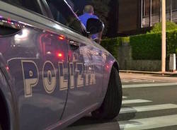 volante polizia notte