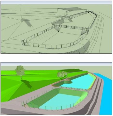 Come saranno le vasche per l'Olona (inserita in galleria)