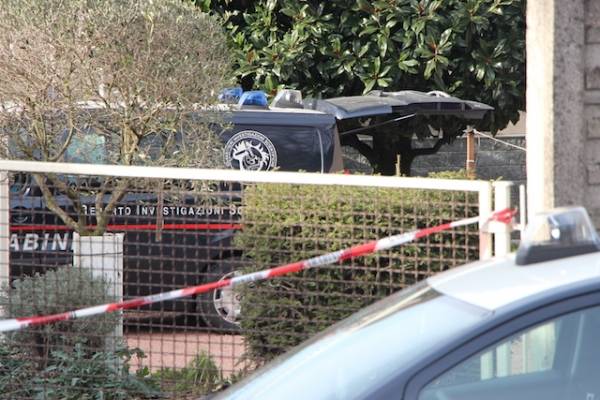 Delitto di Venegono, i Ris al lavoro (inserita in galleria)