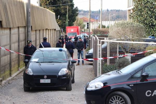 Delitto di Venegono, i Ris al lavoro (inserita in galleria)