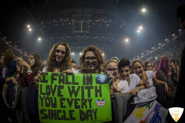 Ed Sheeran in concerto al Mediolanum Forum  (inserita in galleria)