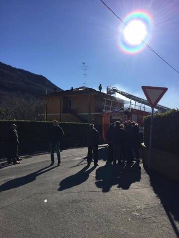 Fiamme a Porto Ceresio/2 (inserita in galleria)