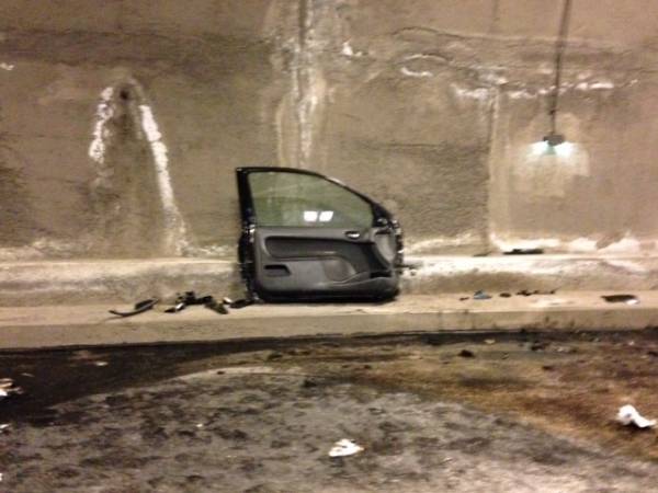 Frontale in galleria (inserita in galleria)