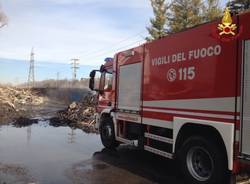 Incendio alla cartiera, il secondo giorno (inserita in galleria)