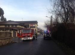 Incendio Auto a Cavaria con Premzzo (inserita in galleria)