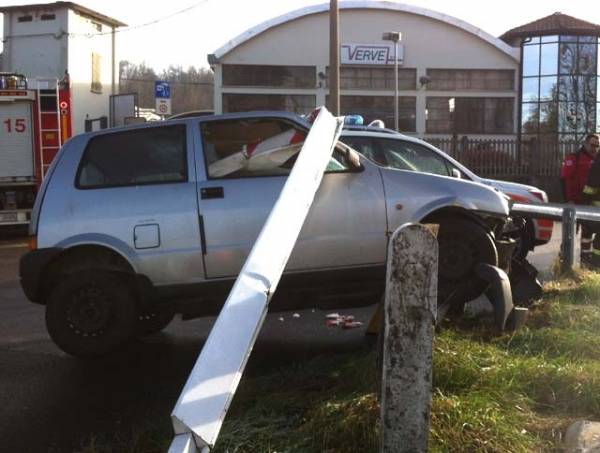 Incidente al passaggio a livello di Vedano (inserita in galleria)