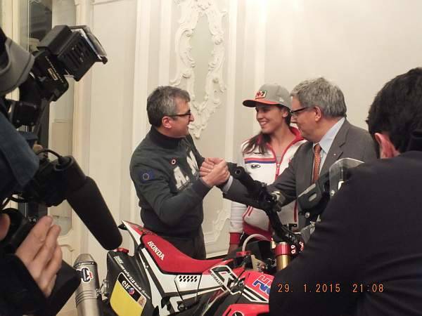 La Dakar a Varese (inserita in galleria)