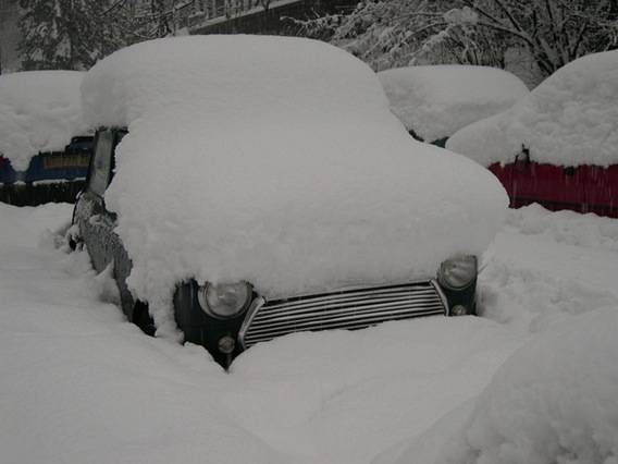 La grande nevicata del 1985 (inserita in galleria)