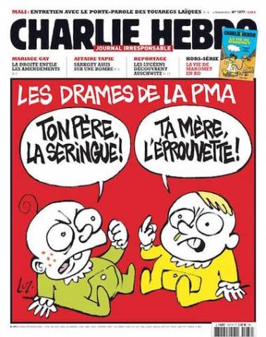 Le copertine dissacranti di Charlie Hebdo  (inserita in galleria)