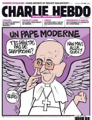 Le copertine dissacranti di Charlie Hebdo  (inserita in galleria)