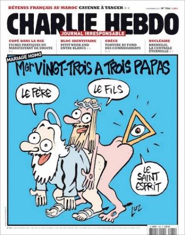 Le copertine dissacranti di Charlie Hebdo  (inserita in galleria)