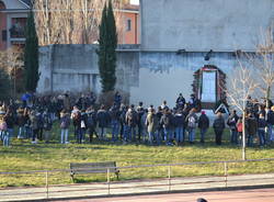 Studenti in marcia a Busto Arsizio (inserita in galleria)