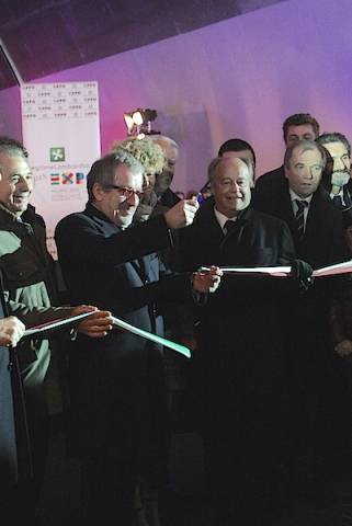 Taglio del nastro della Pedemontana (inserita in galleria)