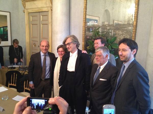 Wim Wenders a Villa Panza per presentare "America"  (inserita in galleria)