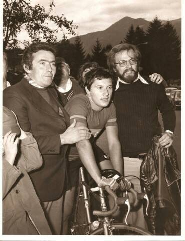 1974 Coppa D Oro   da sx Colombo aldo   beppe  e Pisoni cesare borgo valsugana 74