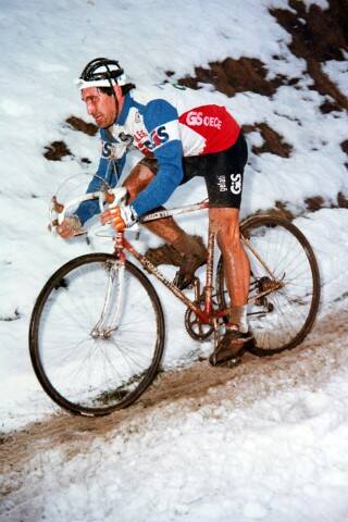 1982   Saronni Antonio impegnato in una gara di ciclocross  Foto Pisoni 