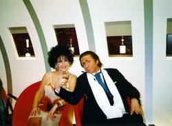Ballantini e la sosia di Liz Taylor: appuntamento alla galleria Ghiggini (inserita in galleria)