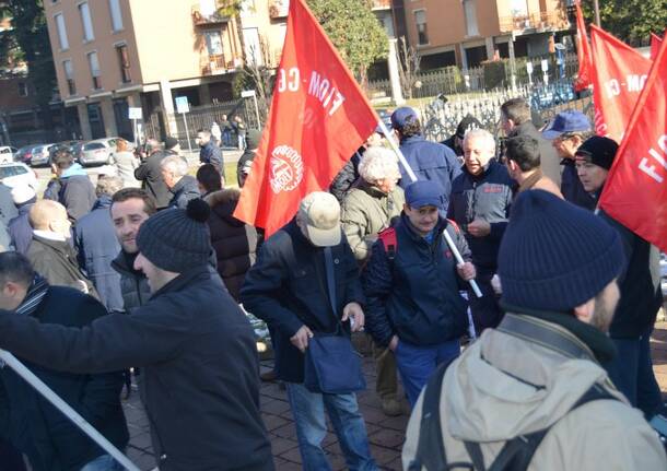 I Legnanesi girano uno spot per la Franco Tosi
