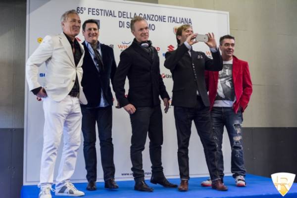 Gli Spandau Ballet al Festival di Sanremo  (inserita in galleria)