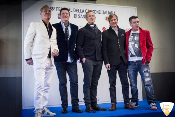 Gli Spandau Ballet al Festival di Sanremo  (inserita in galleria)