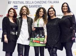 Il cast del musical "Romeo e Giulietta" al Festival di Sanremo  (inserita in galleria)
