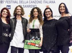 Il cast del musical "Romeo e Giulietta" al Festival di Sanremo  (inserita in galleria)