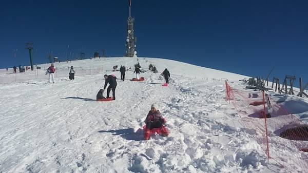 Il Mottarone sotto la neve (inserita in galleria)