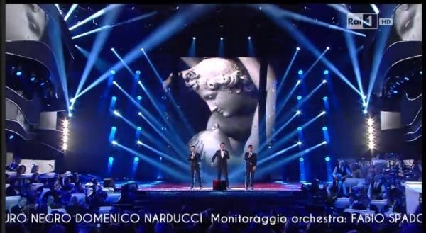 Il Volo vince il Festival di Sanremo (inserita in galleria)