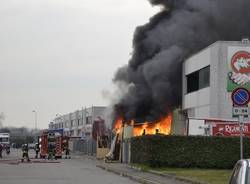 Incendio a Parabiago (inserita in galleria)