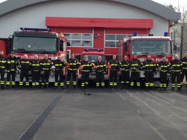 Ispra, la nuova caserma dei Vigili del fuoco (inserita in galleria)