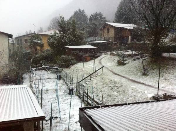 La neve del sabato Grasso (inserita in galleria)