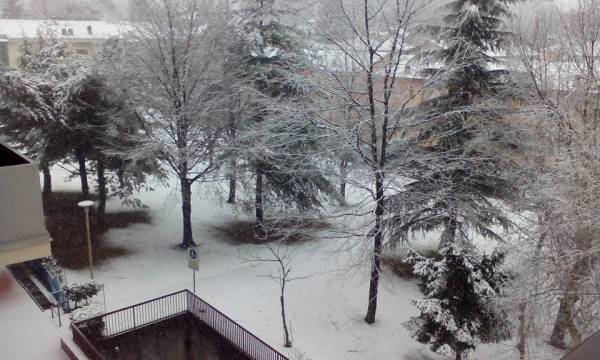 La neve "in diretta" dei lettori (inserita in galleria)
