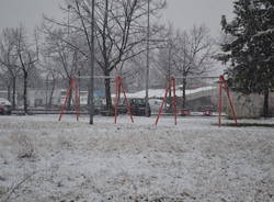 La nevicata su Busto Arsizio (inserita in galleria)