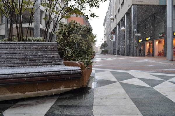 La nevicata su Busto Arsizio (inserita in galleria)