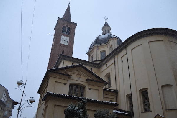 La nevicata su Busto Arsizio (inserita in galleria)