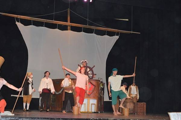 La Sirenetta in scena per il Ponte del Sorriso (inserita in galleria)