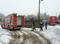 Tir incastrato sotto la neve  (inserita in galleria)