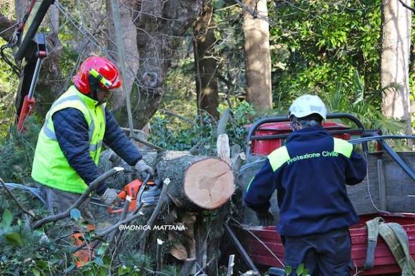 Vento forte a Laveno (inserita in galleria)