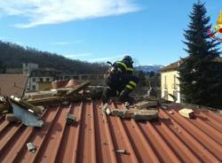 Vigili del fuoco in azione nel nord della provincia (inserita in galleria)